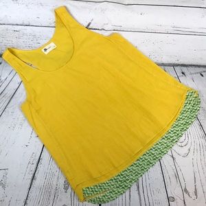 Kopal- Anthropologie hand embroidered, yellow, L